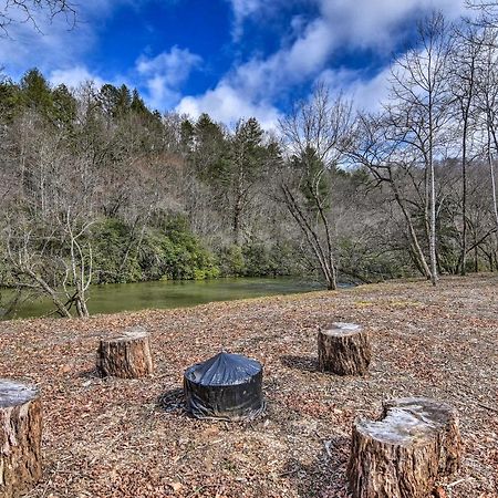 Modern Murphy Cabin With Nottely River Views! Luaran gambar