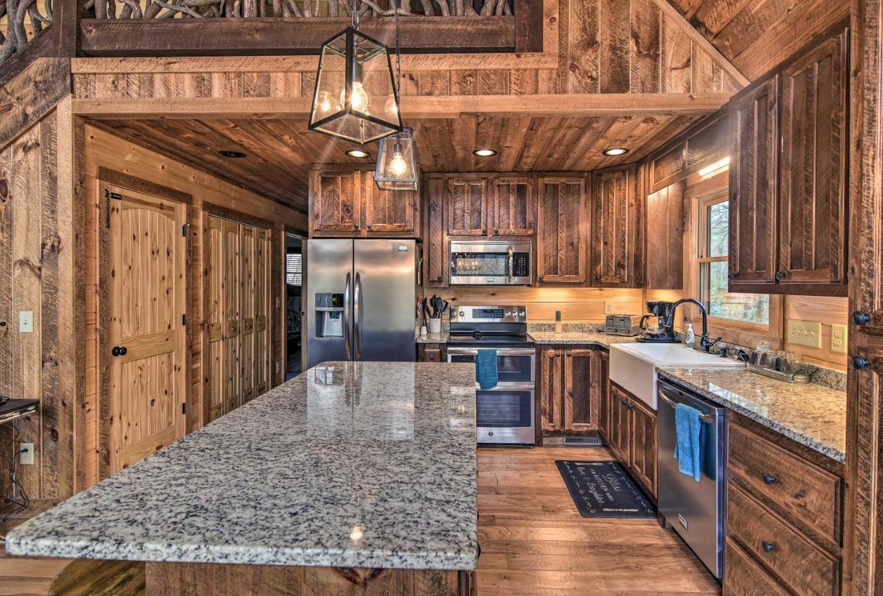 Modern Murphy Cabin With Nottely River Views! Luaran gambar