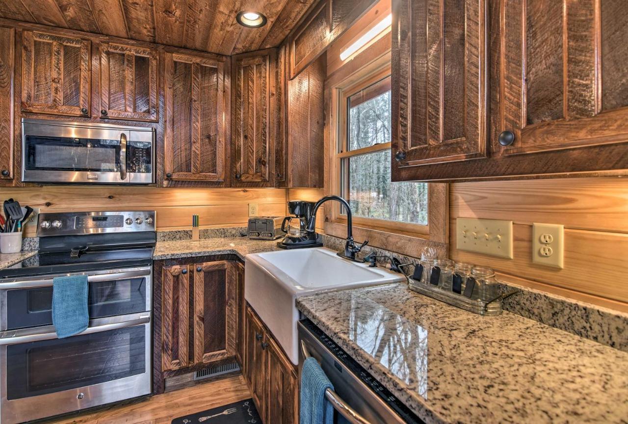Modern Murphy Cabin With Nottely River Views! Luaran gambar