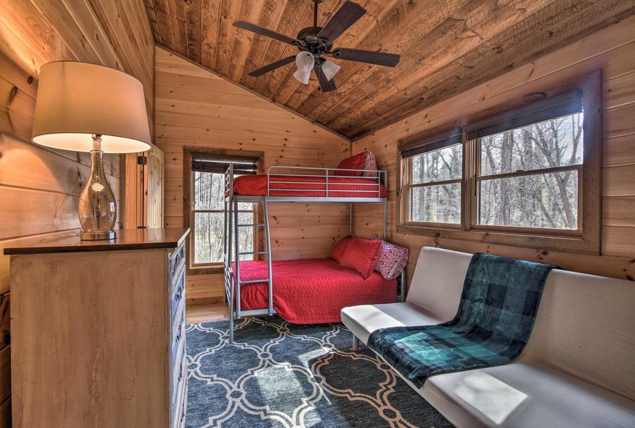 Modern Murphy Cabin With Nottely River Views! Luaran gambar