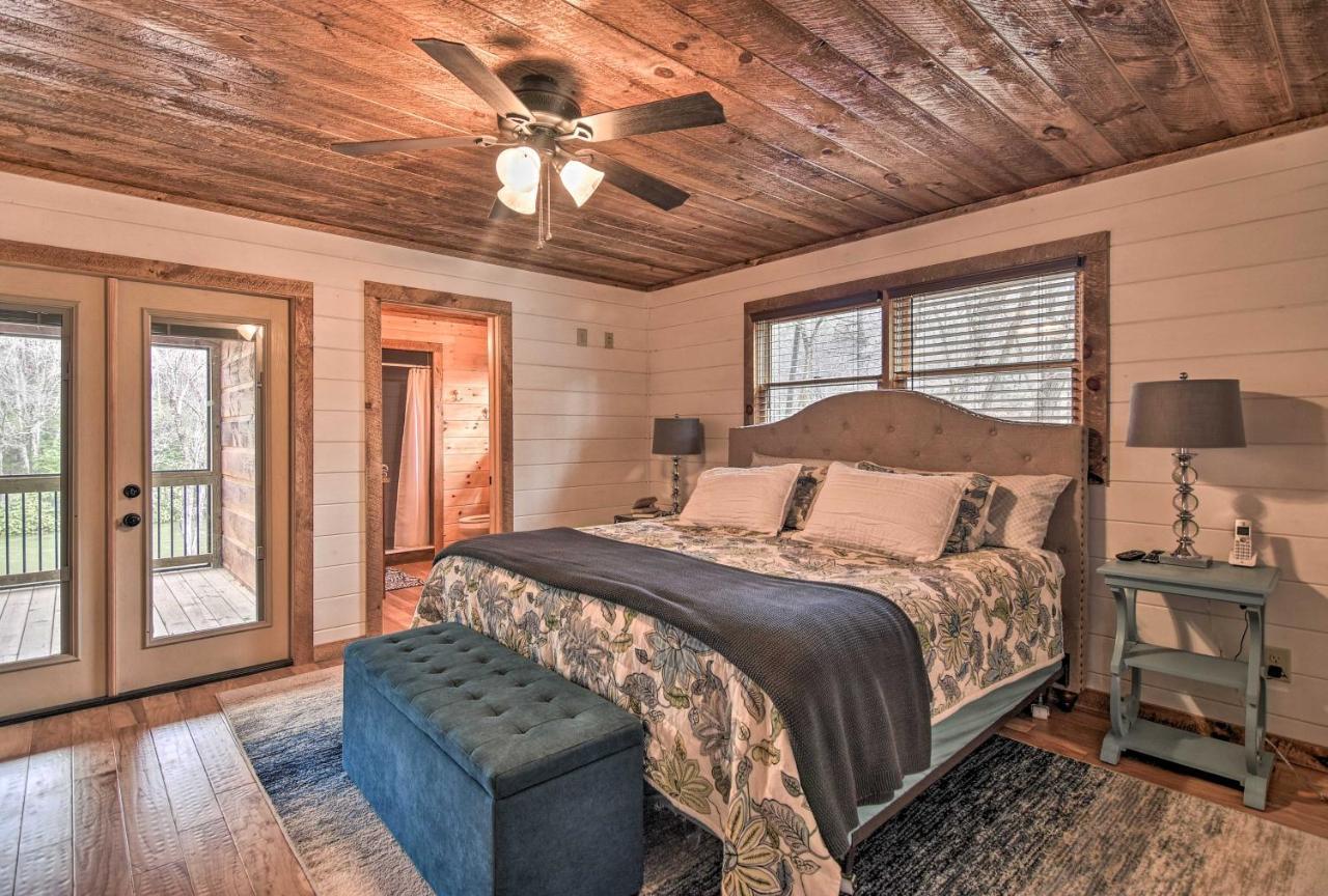 Modern Murphy Cabin With Nottely River Views! Luaran gambar