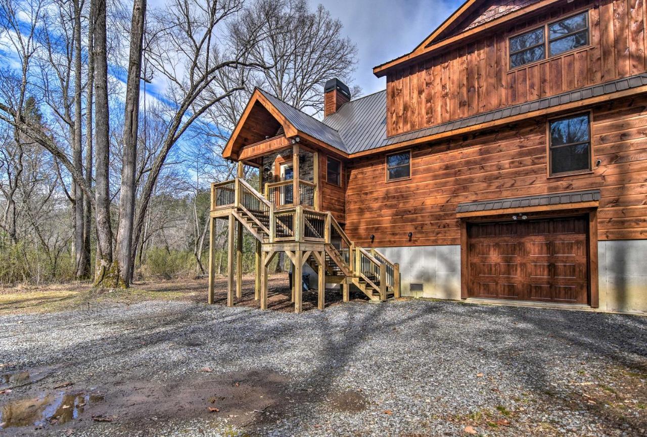 Modern Murphy Cabin With Nottely River Views! Luaran gambar